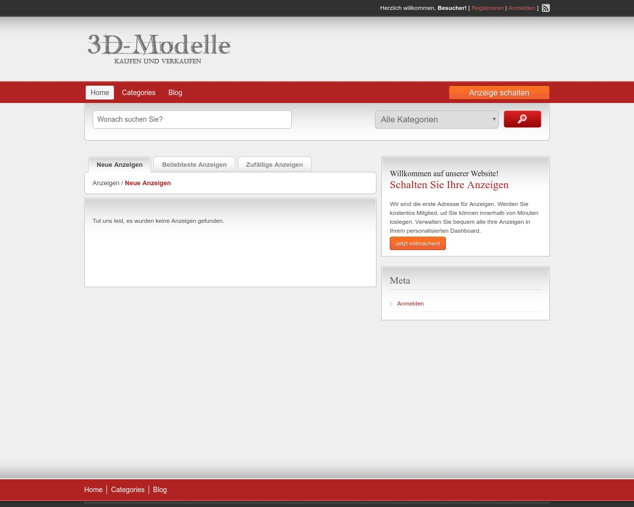 Bild Website 3d-modelle.at in 1280x1024