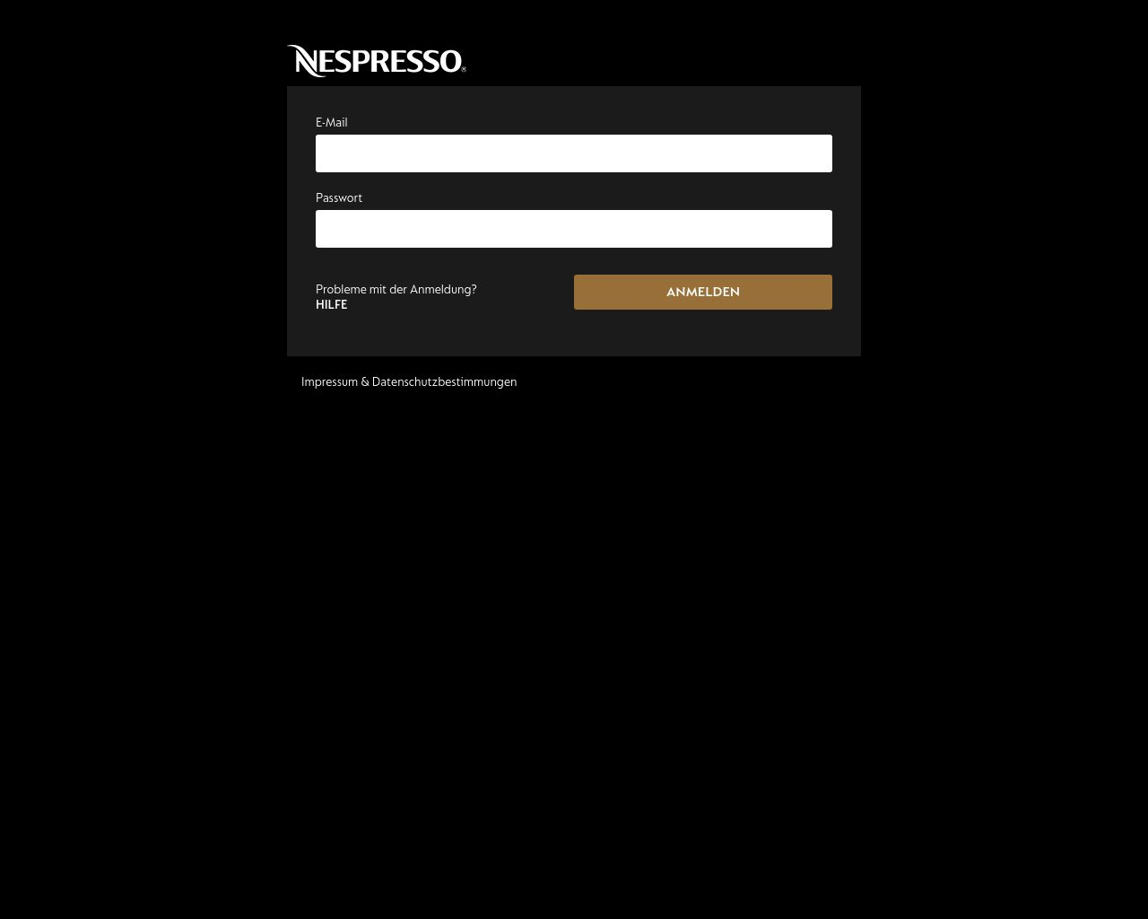 Bild Website nespresso-fachhandel.at in 1280x1024